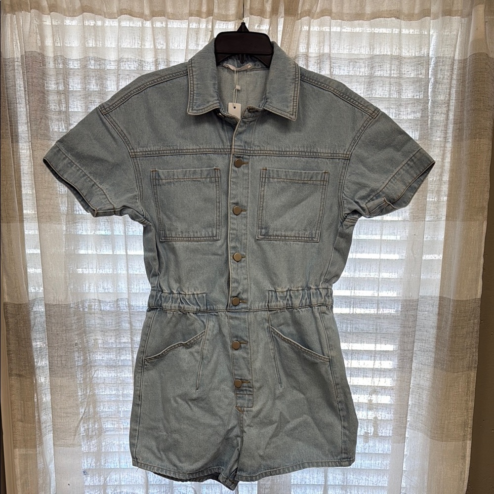 TALULAH Denim Jumpsuit